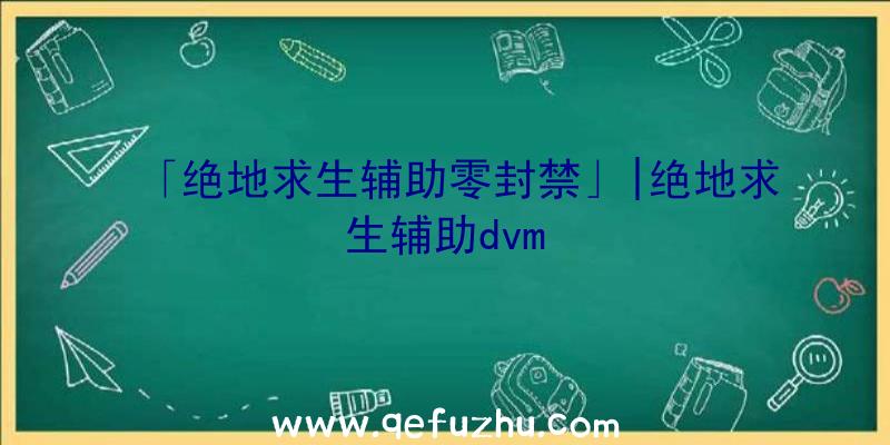 「绝地求生辅助零封禁」|绝地求生辅助dvm